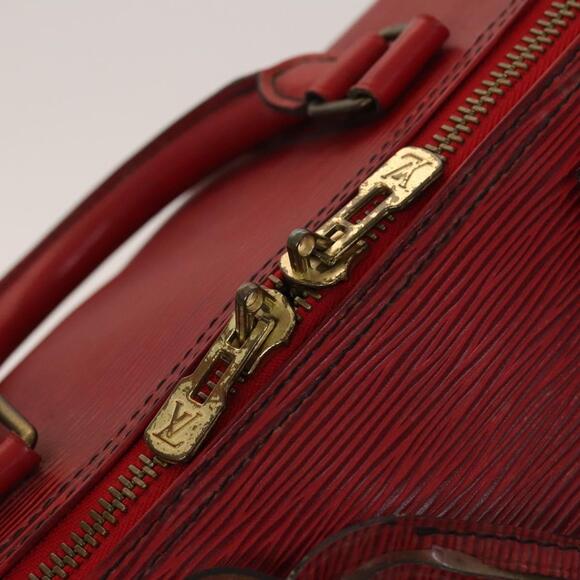 LOUIS VUITTON Epi Keepall 50 Boston Bag Red M42967 - Picture 10 of 16